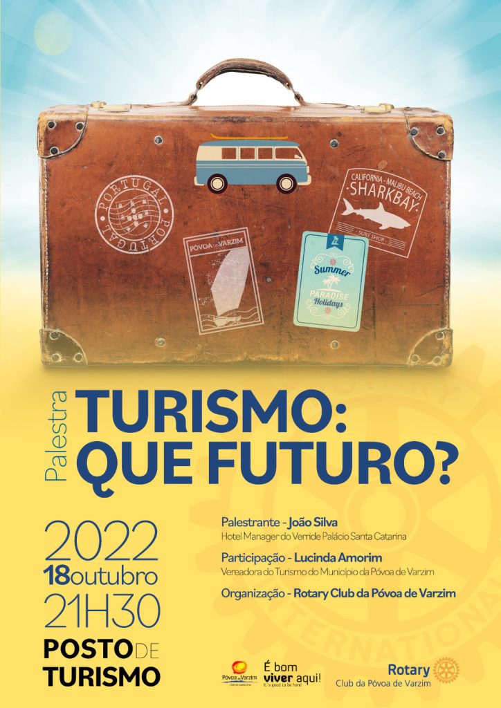 Cartaz Palestra “Turismo: Que Futuro?”