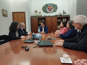 José Alberto Oliveira foi recebido pelo Presidente da Câmara Municipal da Póvoa de Lanhoso